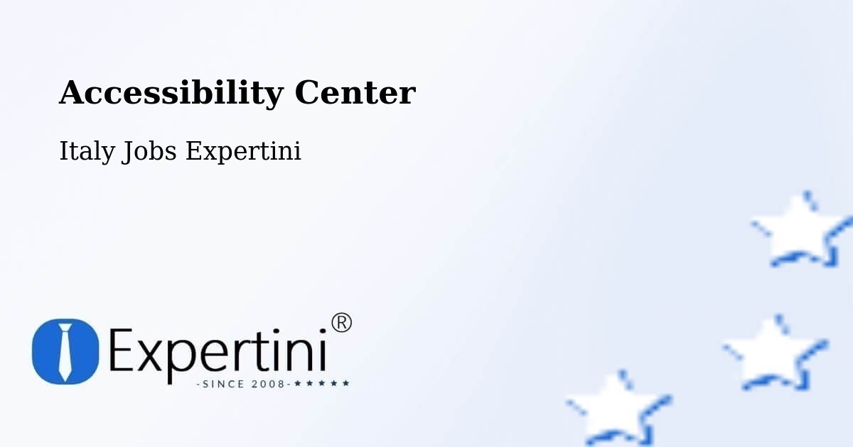 Accessibility Statement – Corato - Italy Jobs Expertini