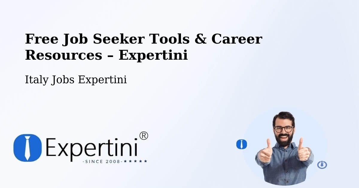 Free Job Seeker Tools & Career Resources – Corato - Corato, Italy Jobs Expertini