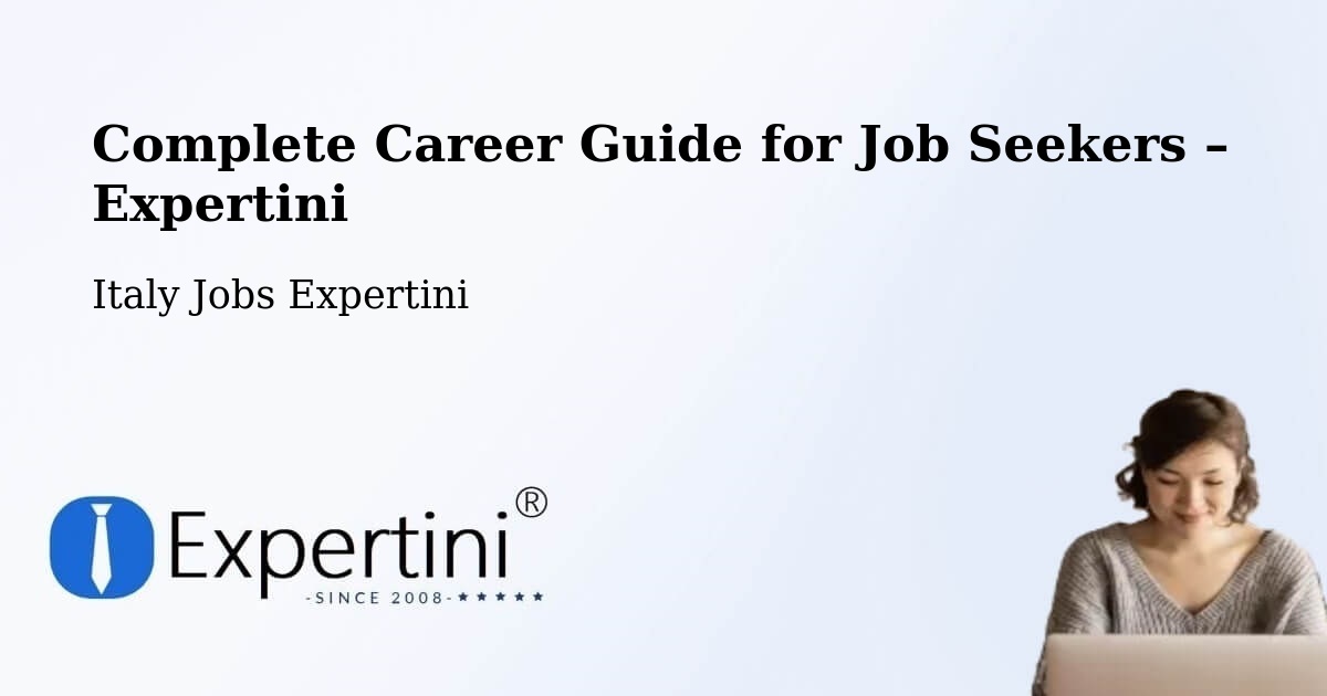 Career Guide for Job Seekers – Corato - Corato, Italy Jobs Expertini