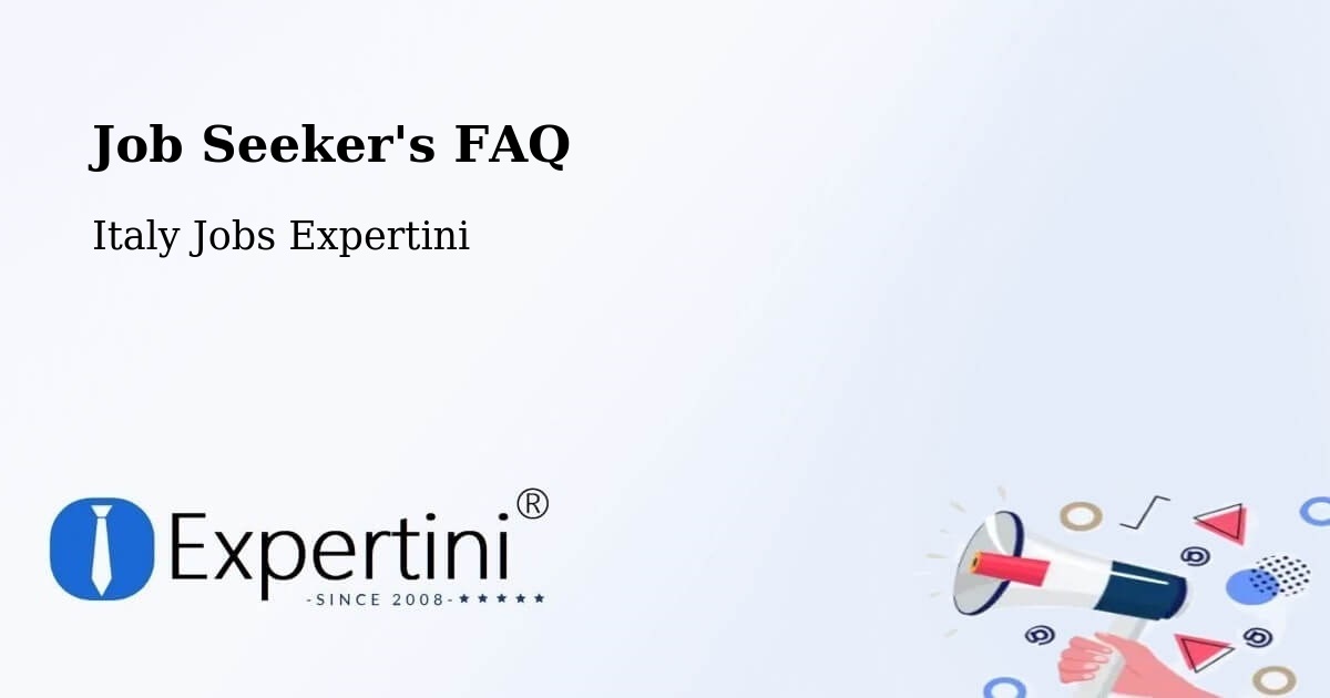 Job Seeker FAQ – Corato - Italy Jobs Expertini