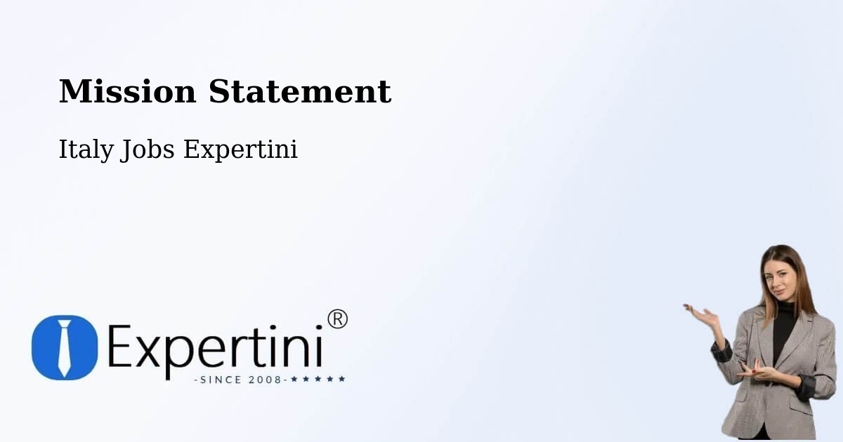 Corporate Mission – Corato - Italy Jobs Expertini